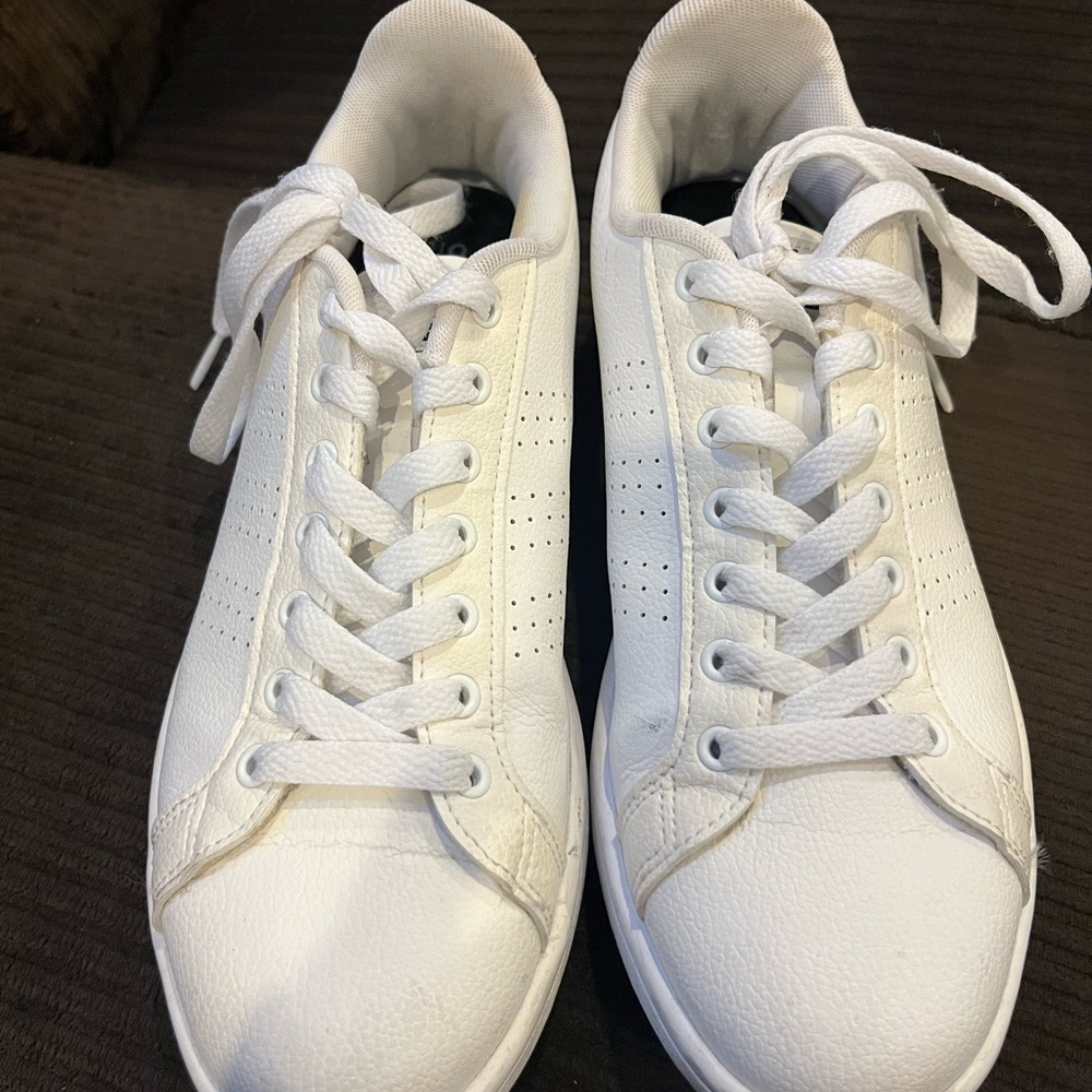 White Adidas Shoes